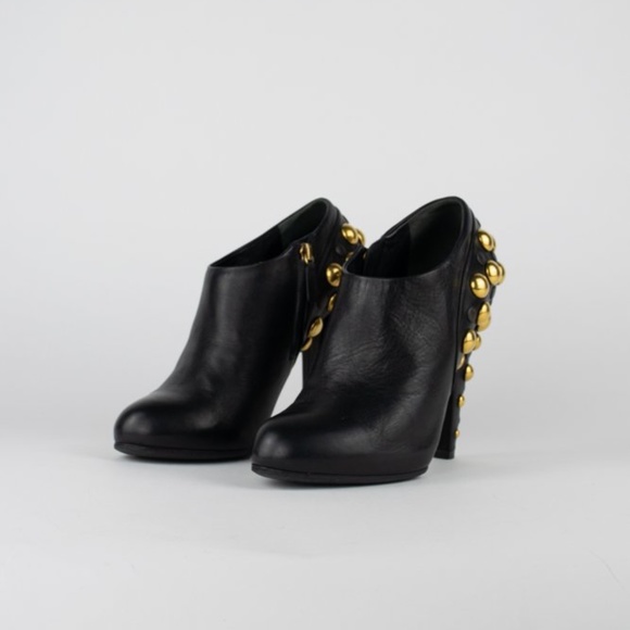 SOLD Gucci Babouska Studded Ankle Boots - Picture 3 of 9